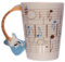 Close Up Tasse E-Gitarre Rock It! Design by Ted Smith - Keramik 250ml