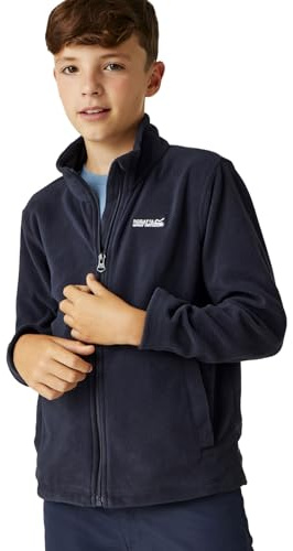 Regatta 2018 Juniors King II Full Zip LightWeight Fleece Navy 5-6 Years