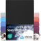 etérea Extra Jersey Spannbettlaken 240x220cm Schwarz bis 35 cm Höhe - 100% Baumwolle Spannbetttuch Oekotex - Bed Sheets Leintuch Bettbezug für Boxspringbetten Bettlaken 240x220 cm Black