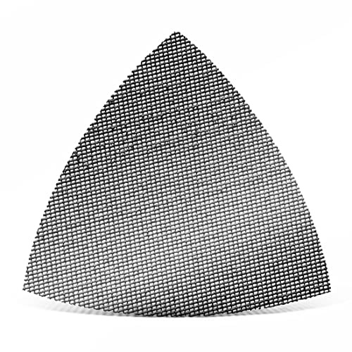 MENZER Net Schleifgitter 93 mm (25 Stk.) K80 | f. Deltaschleifer, Siliciumcarbid, Klettbefestigung