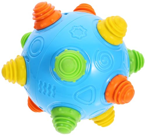 Baby Development Ball Jumping Ball Music Dancing Toy Educational Toy for Baby Toddler Kids Pet for Christmas (Without Battery)