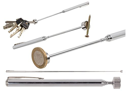 Ausziehbarer Magnetheber ausgezogen 62 cm Hebekraft 900g
