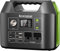 EnginStar Generador solar, estación de alimentación portátil, batería de litio de 300 W, 296 Wh con dos salidas de corriente alterna de onda sinusoidal pura de 110 V para camping, viaje por carretera