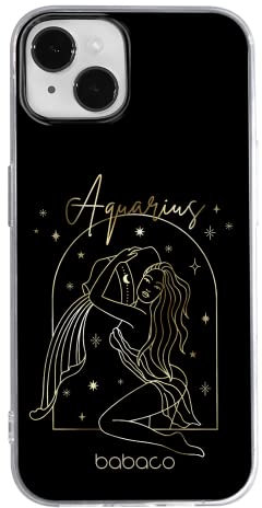 ERT Group Handyhülle für Apple iPhone 14 Original und offiziell Lizenziertes Babaco Muster Zodiac Woman 011 optimal an die Form des Handy angepasst, hülle aus TPU