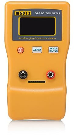 IOIUSKKU Tester per condensatori di facile utilizzo - Facile da misurare per test di capacità Condensatore del tester del misuratore di capacità digitale