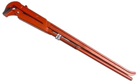 TANIASHOP Chiave a Pappagallo Giratubi Svedese 4 Pollici Regolabile con Becchi Inclinati a 90° Gradi Pinza Chiave per Tubo Tubi Idraulici Chiave Giratubo Tipo Svedese in Acciaio al Cromo Vanadio