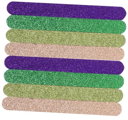 FRCOLOR 20pièces à Paillettes Émery Pour Manucure Et Pédicure Outils Pour Soins à Et Salon