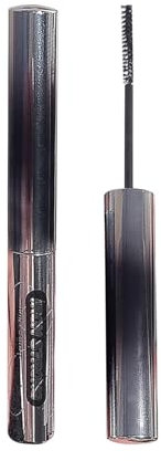 Iron Strong Mascara, Waterproof Dense Eyelash Mascara, Tiny Metal Wand Mascara,Slim Metal Wand for Precise Application, Curling Eyelashes Mascara Brown (1pc)
