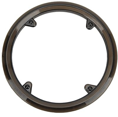 Chain Guard Protector,Black Plastic Chain Guard Ring Protector Cover,Easy To Install Crankset Chain Wheel Cover, Chainwheel Protective Guard Coverd for Mountain Road