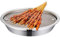 Frying Pan Oil Drain, Mesh Drain Tray, Stainless Steel Frying Pan Oil Drainer Basket for Grill, Household, Fried Snacks