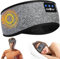 MUSICOZY Sleep Headphones Headband Bluetooth Soft Headphones for Sleeping & Sport with Thin Speakers,Wireless Music Earphones Tech Gifts for Men Women Teens Yoga Workout Fitness Relax Travel