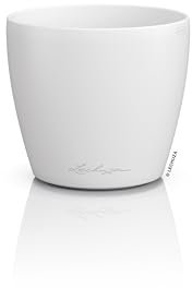 Lechuza - Recipiente de Mesa Classico Color 10 Deco Blanco, Superficie Mate, diámetro 11 x 10 cm, 16661