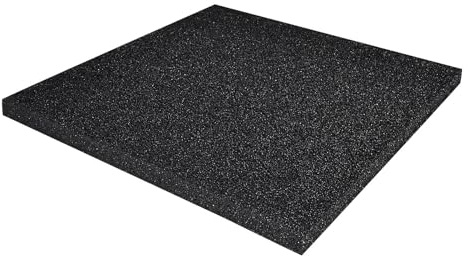 Aquarium-Filter-Schaumstoff-Pad – offenzellige Schaumstoffplatte für Aquarien, Ersatz-Filter-Pad, leicht zu schneidender Aquarium-Wasserfilter, Teichfiltermedien, schwarzer Schaumstoff für Aquarien