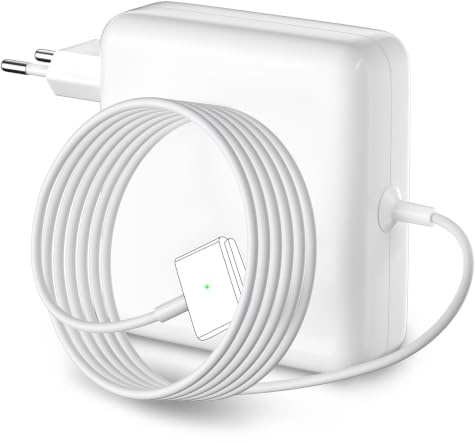 85W Ladegerät Mag-netische 2 T-Tip für Mac Book Pro & Air 13/15/ Zoll | Mag-netischer 2 T-Tip kompatibel mit Mac Book Air/Pro A1398,A1502,A1425,A1465,A1466,A1424 Retina 2012–2017