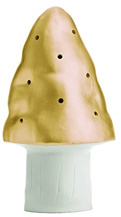 Egmont Heico Toys Nachtlicht Pilzform, klein, goldfarben