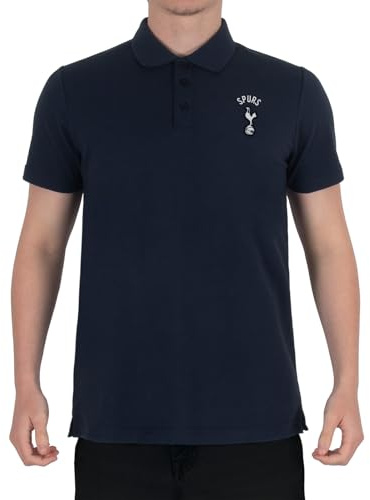Tottenham Hotspur Mens Polo Shirt Crest Official Football Gift