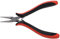 The Beadsmith Platinum Series German Round Nose Pliers, 4.75 inches (120mm) with Polished Steel Head, red and Black Ergonomic Comfort Grip Handle and Double-Leaf Spring, Tool for Jewelry Making