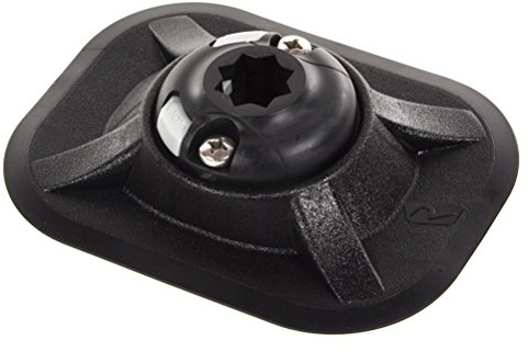 RAILBLAZA RibPort Basis mit Rückenlehne, 3 m, Farbe: Schwarz