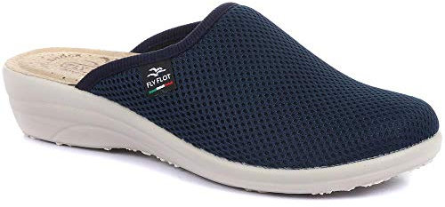 Fly Flot Womens Anatomic Clogs Blue Size 7