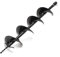 WilTec Auger Drill Bit Replacement for Ground Drills 150mm, made of Cast Iron