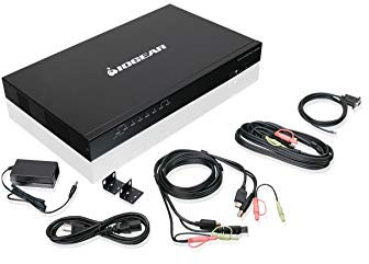IOGEAR 8-Port USB HDMI KVM Switch - OSD - Cascade - w/USB KVM Cable Set (TAA) GCS1808H