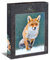 Ulmer Puzzleschmiede - Puzzle „Ab in den Süden“ – Klassisches 1000 Teile Puzzle – Puzzlemotiv vom Fuchs beim täglichen Beutezug in der schweren Winterzeit - EIN Puzzle aus der heimischen Natur
