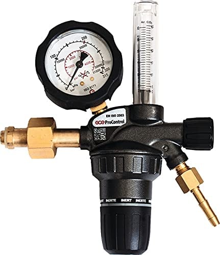 Flaschendruckminderer ProControl Flowmeter Argon/C O2 200bar 1-stufig 30l/min
