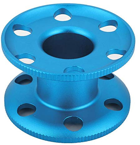 BYARSS Best Divers Diving Finger Reel - faltbare Aluminium Finger Roller Mini Spool Tauchzubehör zum Schnorcheln unter Wasser Höhle und Schiffswrack Abenteuer Speerfischen