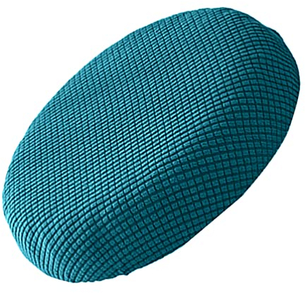 NOLITOY 1stk Runde Hockerabdeckung Bezug Für Drehstühle Sitzsack Bezug Barhocker Abdeckung Frotteebezug Hocker Hocker-stuhlbezug Liege Polyester Sattelhocker Schieberegler Staubdicht