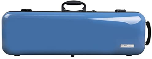GEWA Violinkoffer AIR 2.1 blau hochglanz, mit zusätzlichem Seitengriff, Made in Germany