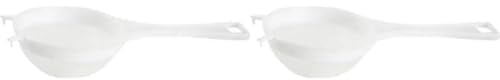 Chef Aid 10K32361 Healthy Steps Tea Strainer, White, 7cm (Pack of 2)