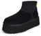 UGG Damen W Classic MINI Dipper Boots, Schwarz, 38 EU