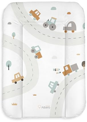 Baby Wickelauflage BeepBeep 70 x 50 cm - Waschbare Wickelunterlage für Unterwegs - Wickelauflage Zubehör - Wickelauflagen Bezüge - Wickeltischauflage Wickelaufsatz Wickeltasche
