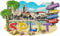 Split Croatia Kühlschrankmagnet Tourismus Tourist Souvenir Kühlschrank 3D Dekoration Magnet Aufkleber Handwerk
