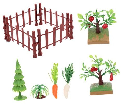 YARNOW Miniatur-zaundekor Mini-Zaun-imitat Für Micro-Landschaft-Dekoration DIY Gartenornament Handwerk Schmuck