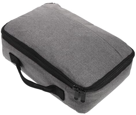 OSOLADY Projector Storage Bag Portable Carrying Case for Home Office Use Handle for Travel Everyday Projector Accessories
