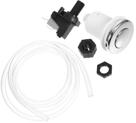 HOMSFOU Druckschalter Für Müllentsorgung Ersatz Luftdruckknopf Kompatibel Mit Abfallzerkleinerern Badezimmern Und Spülmaschinen Aus Hochwertigem Installieren Verwenden