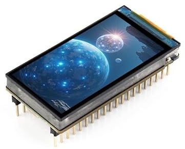 TUOPUONE ESP32-S3 Carte de développement d'affichage 1,9 170 × 320 pixels 262 K couleur 32 bits LX7 Dual-core Processeur prend en charge la rotation matérielle à 90° sans fonction tactile ESP32 avec