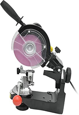 CUDTAPI 3000 TR/Min Grande meule scie meuleuse à chaîne électrique rectifieuse à chaîne 230 W Banc affûteuse de tronçonneuse Essence scie fichier