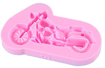 Kuchendekorationen, Cupcake-Backformen, Kuchenform, Motorrad-Silikonformen, Fahrräder, Werkzeuge, Schokolade, Fondant, Fahrrad, Backform, Schokolade, Fondant