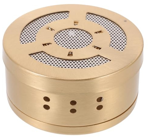 PERSELOSO Boîte à Moxa en Cuivre Portable et Légère pour Moxibustion Contrôle de Température Réglable, pour Soulager Pendant le Sommeil Position Assise Style