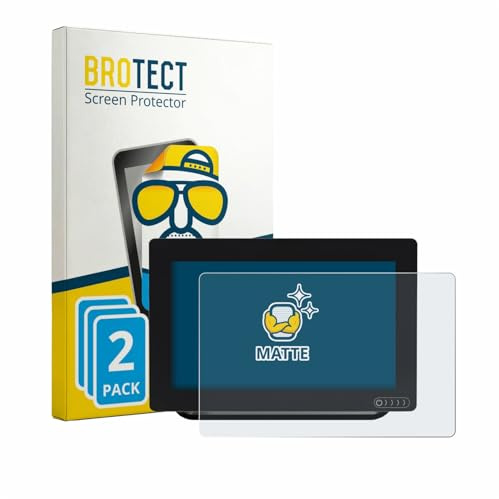 BROTECT Entspiegelungs-Schutzfolie für Raymarine Axiom+ 9 (2 Stück) Matte Displayschutz-Folie, Anti-Reflex, Anti-Fingerprint