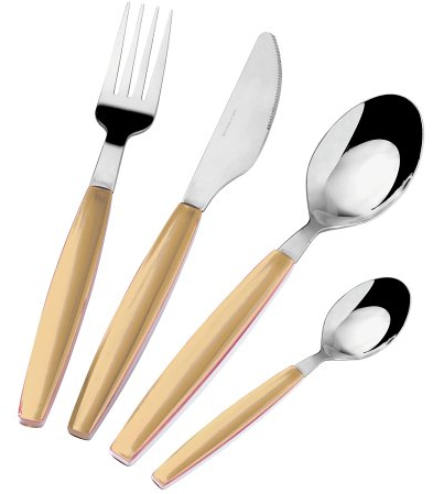 Guzzini Set 24 Posate Giallo