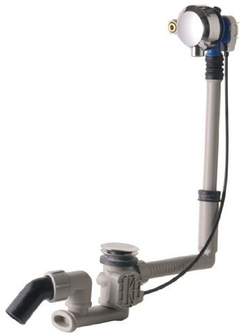 Geberit 150.712.21.1 Ablaufset für Badewanne, Chrom glänzend