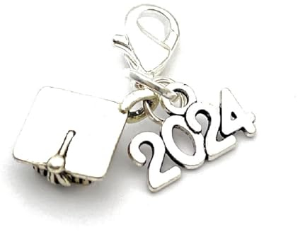 Graduation 2019 ~ Doktorhut - Doktorhut Clip auf Charme mit 2019 Charm & Geschenk Tüte von Libby 's Market Place