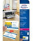Avery Zweckform Quick & Clean Visitenkarten, 10 Blatt