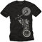 MAKAYA Motorbike Accessories for Men - Motorcycle T-Shirt Black Size XL