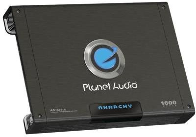 Planet Audio Ac1600.4 Anarchy Mosfet Amplifier (4-Channel; 1600W Max; 600W X 2 @ 4_ Bridged; 300W X 4 @ 2_)