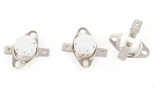 DealMux 3 pc KSD301 NC Termocontatto termostato 230 Celsius 250V 10A