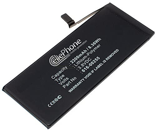 cellePhone Batterie Li-Polymer Compatible avec Apple iPhone 7 (Remplacement pour 616-00255)